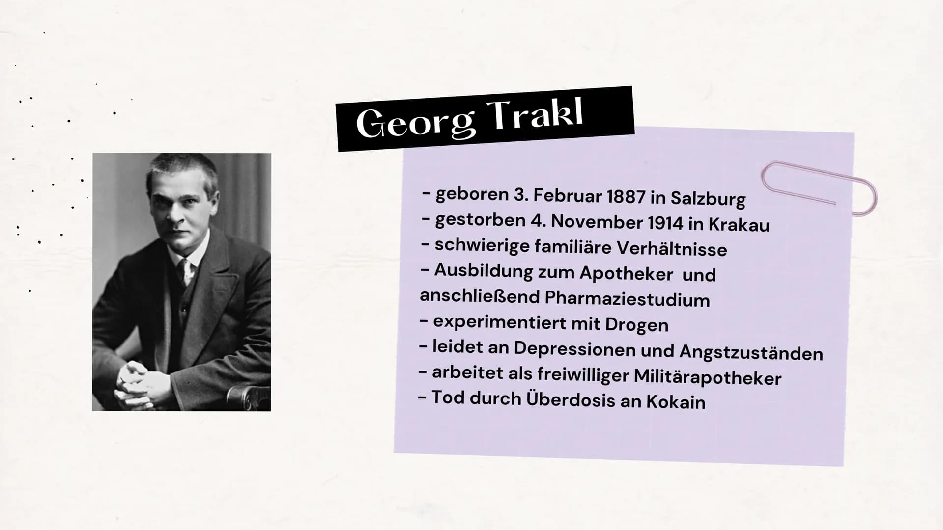 Großstadtlyrik Gedichte für die Klassen 8 bis 10: Beispiele & Merkmale des Expressionismus