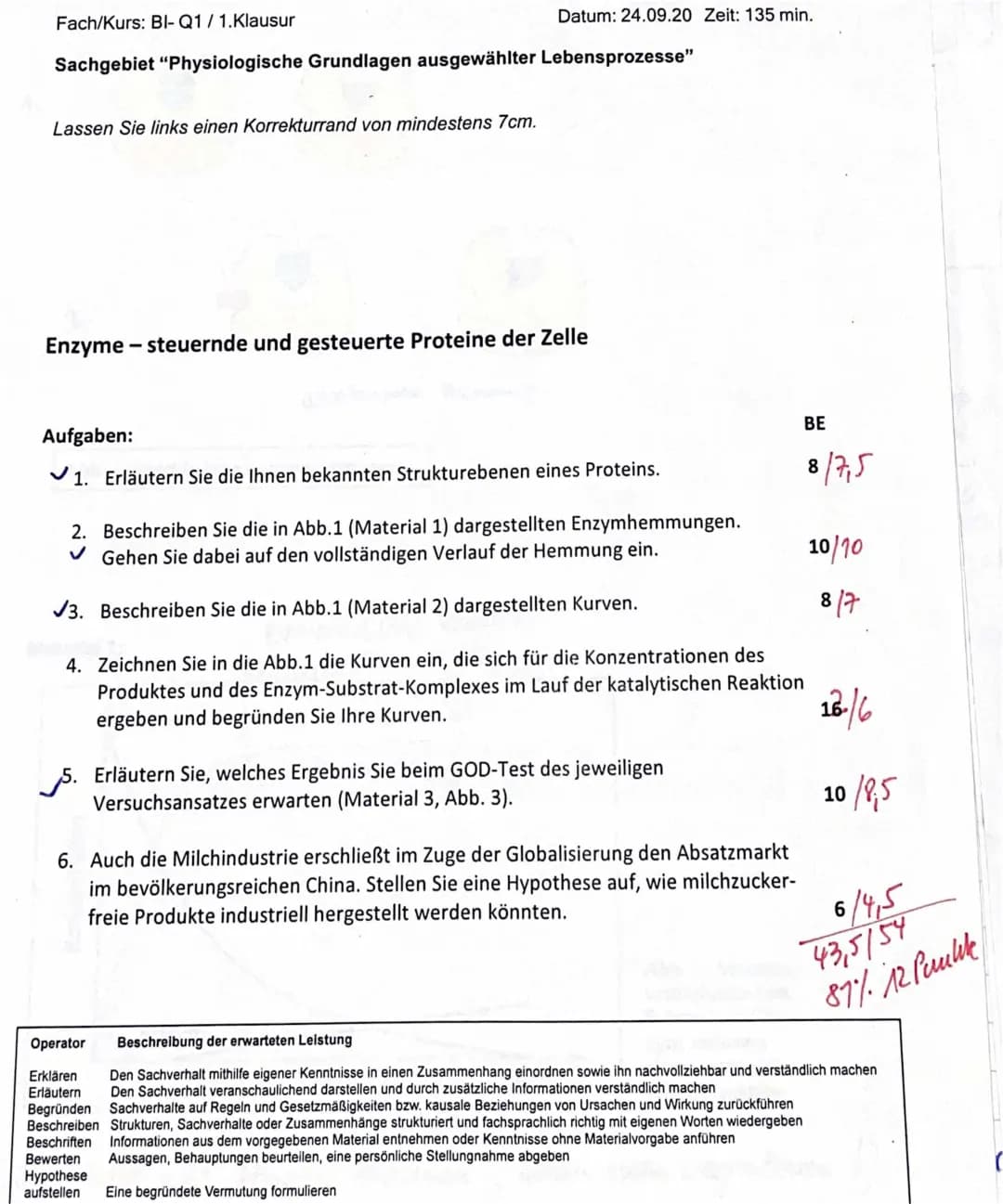 Proteinstrukturen und Enzyme einfach erklärt für Kinder