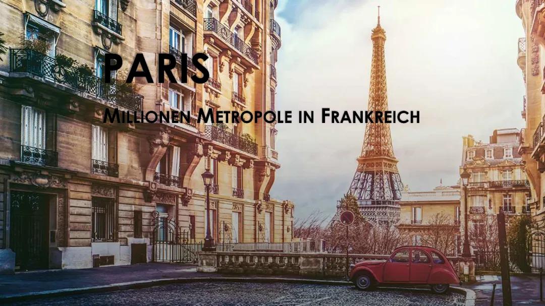 Alles über Paris: Präsentation, Wetter und Sehenswürdigkeiten!