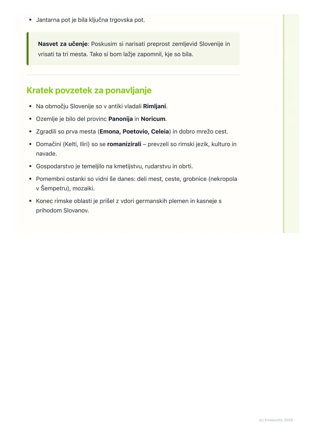 # Življenje na Slovenskem v
antiki

Uvod v obdobje antike na Slovenskem

Antika je obdobje v zgodovini, ko je na našem ozemlju vladalo Rimsk