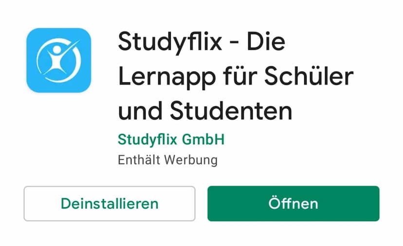 Die besten Lernapps
1. Photomath: Dieser App hilft dir Aufgaben zu lösen. Er zeigt dir die
Lösungen und zeigt dir auch gleichzeitig den Rech