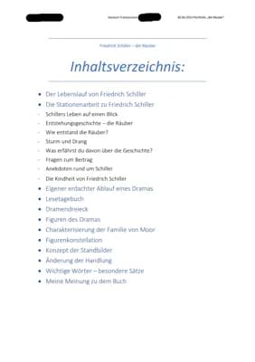 Know Lesetagebuch zu "die Räuber" von Friedrich Schiller thumbnail