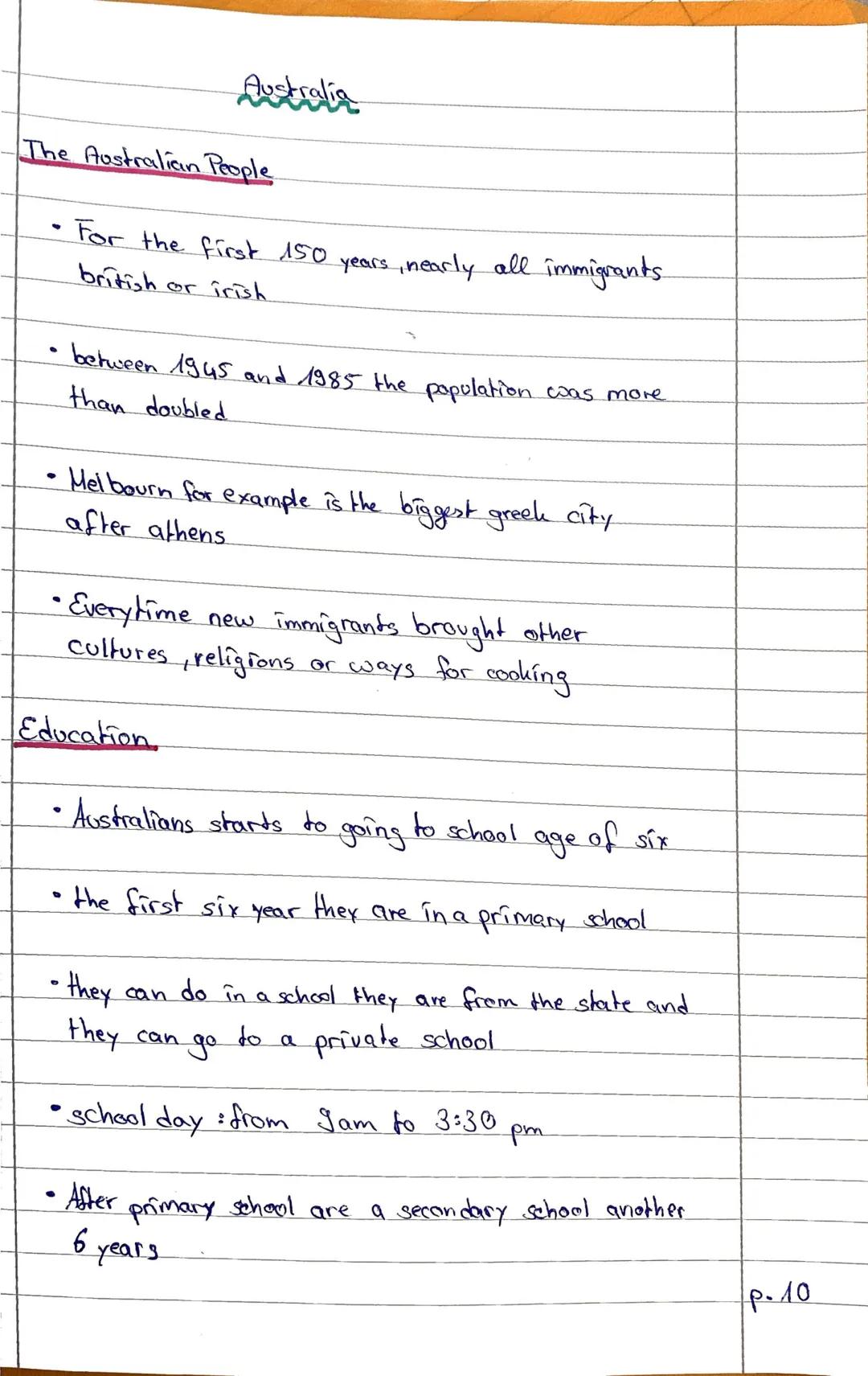 Australia
Main Informations pad
•It's the 6th biggest country in the world and also
the smallest continent in the world.
•composed of 7 terr