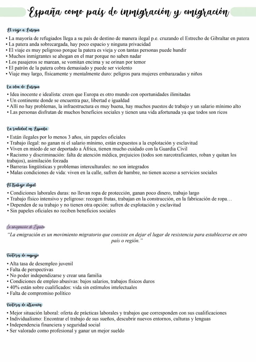 Historia
Los años sesenta:
A partir de 1973:
1986:
España como pais de inmigración y emigración
2008/2009:
2013:
Finales del siglo 20:• Espa