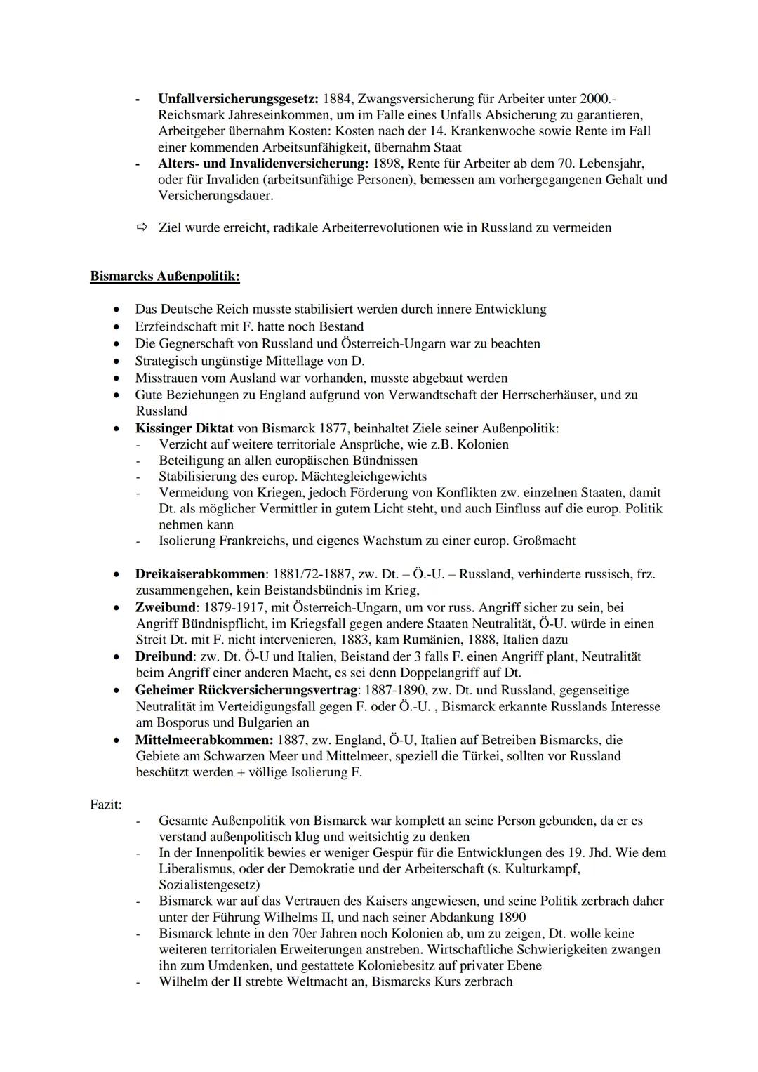 Allgemeines:
* 1. April 1815 (Schönhausen)
†30. Juli 1898 (Friedrichsruh)
● Studierte nach dem Abitur Jura, verwaltete 10 Jahre lang das Gut