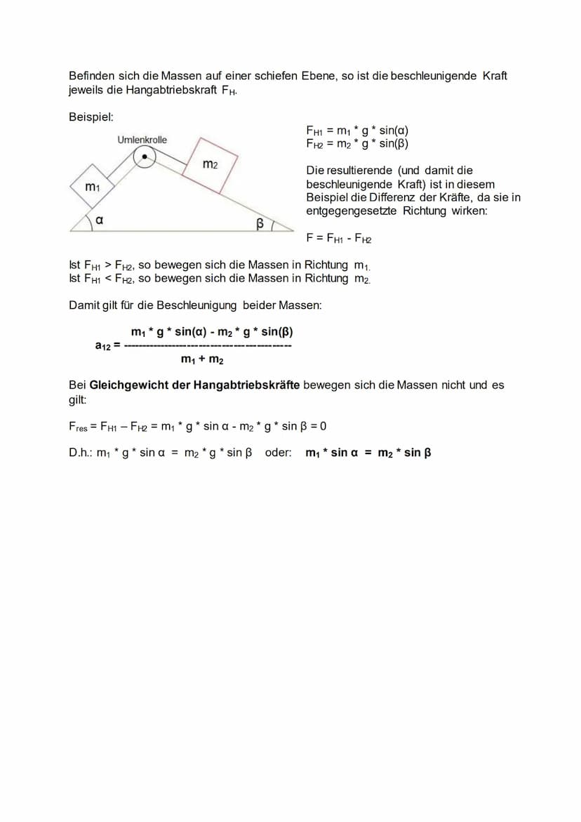 Klasse 9: Begriffe und Zusammenhänge (Teil 2)
7) Kräfte
Kräfte können:
Körper verformen
Körper beschleunigen
Körper abbremsen
Bewegungsricht