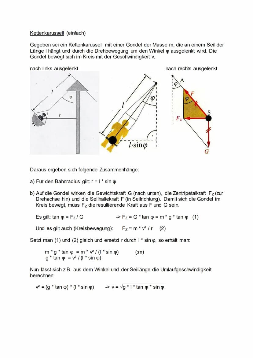 Klasse 9: Begriffe und Zusammenhänge (Teil 2)
7) Kräfte
Kräfte können:
Körper verformen
Körper beschleunigen
Körper abbremsen
Bewegungsricht