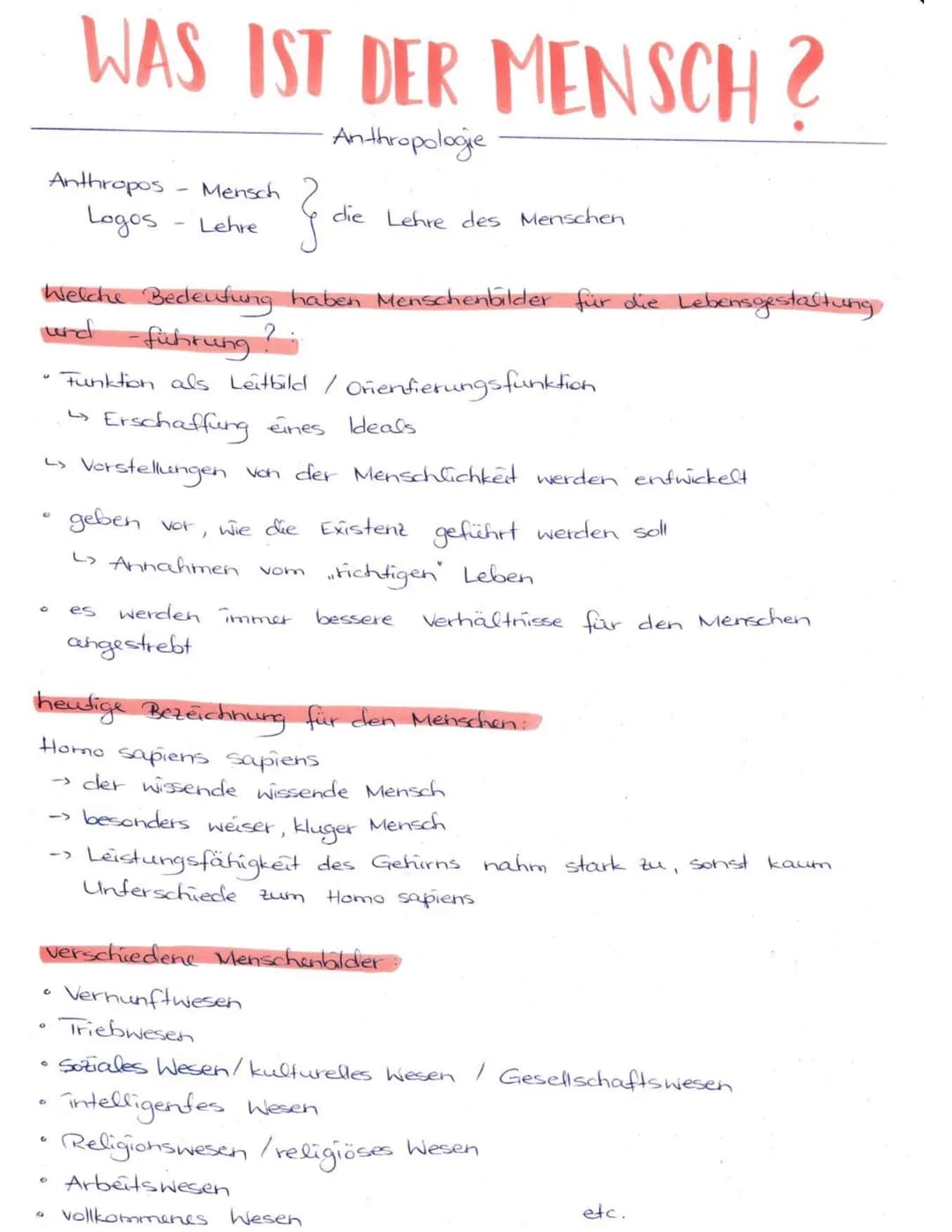 Anthropos
Logos
WAS IST DER MENSCH?
Anthropologie
0
Mensch
Lehre
Welche Bedeutung haben Menschenbilder für die Lebensgestaltung
und
fahrung?
