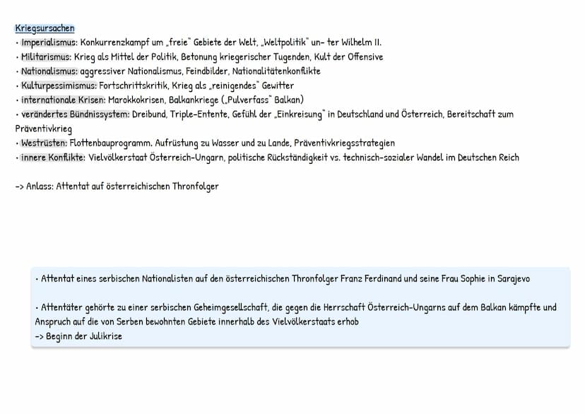 Merkmale
moderner Krieg: Industrialisierung, Technisierung
-> veränderte Kriegsführung durch neue Waffen, u.a. Panzer, Maschinengewehre, Luf