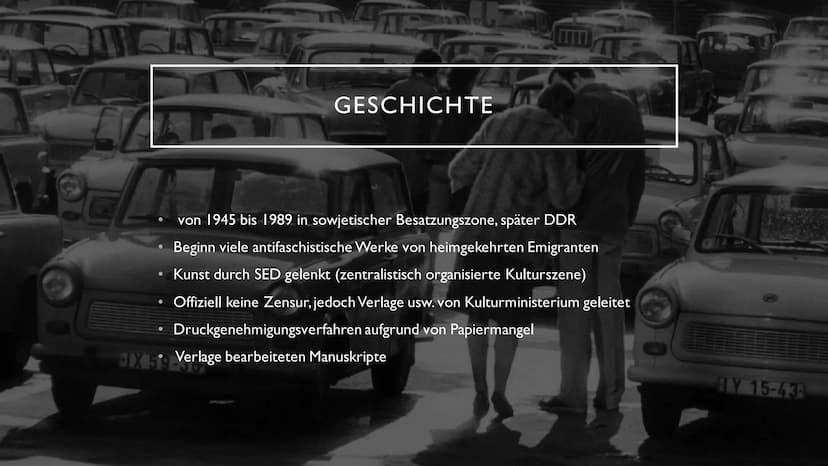 BREY ●
●
●
●
096
GLIEDERUNG
Geschichte
Begriffe
Politik und Weltbild
Entwicklung der Literatur
Kunst und Kultur
Weitere Aspekte
Quiz ●
●
●
G