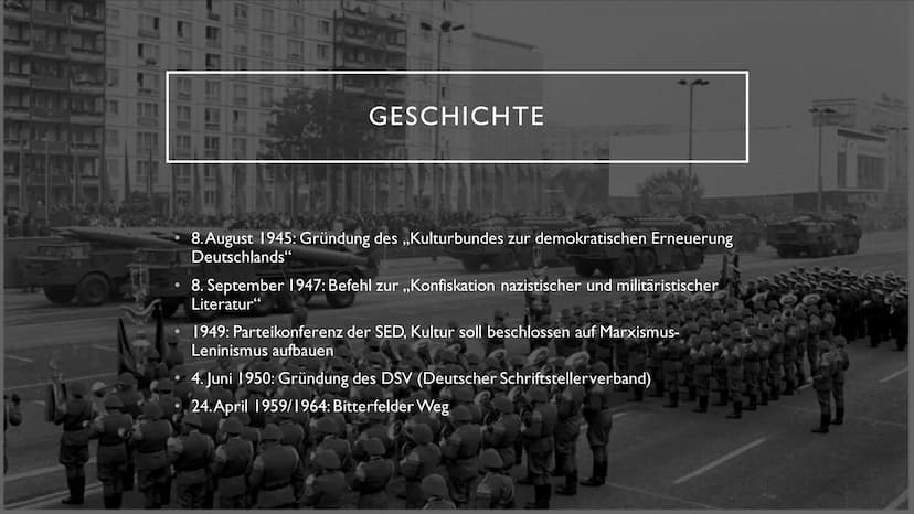 BREY ●
●
●
●
096
GLIEDERUNG
Geschichte
Begriffe
Politik und Weltbild
Entwicklung der Literatur
Kunst und Kultur
Weitere Aspekte
Quiz ●
●
●
G