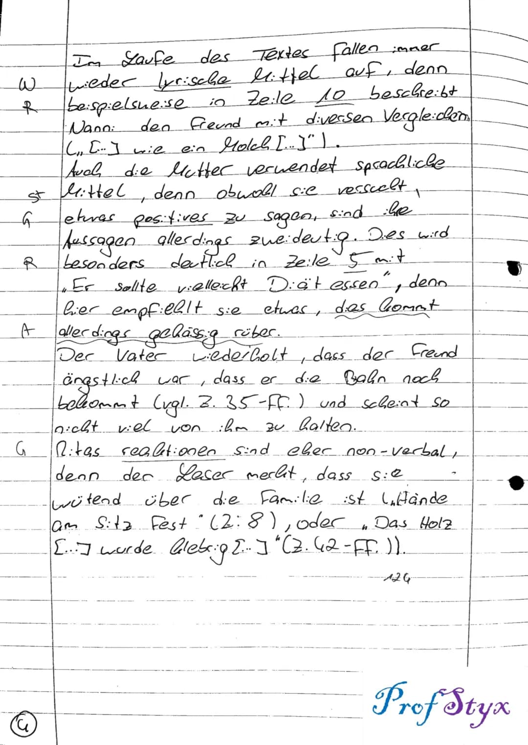 Firefox
1 von 1
Situation:
-Mitglieder
-Wo?
Aufgabenstellung:
●
NOTE 1
.
1.Deutschklausur
1. Analysiere den Text von Gabriele Wohmann unter 