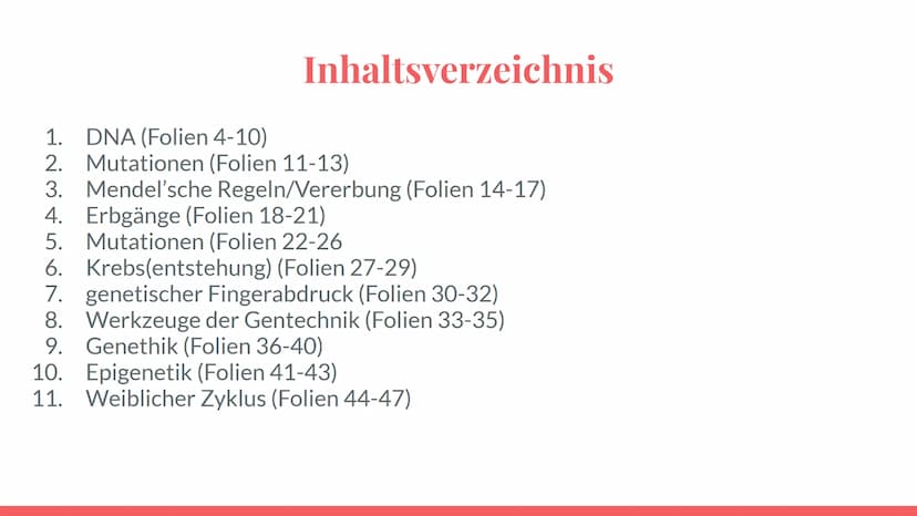 Wiederholung:
Genetik
Eine Präsentation von Maya,
Deniz, Katharina und Noah Grobe Themenübersicht - Genetik
Mendelsche Regel / Vererbung
-Me
