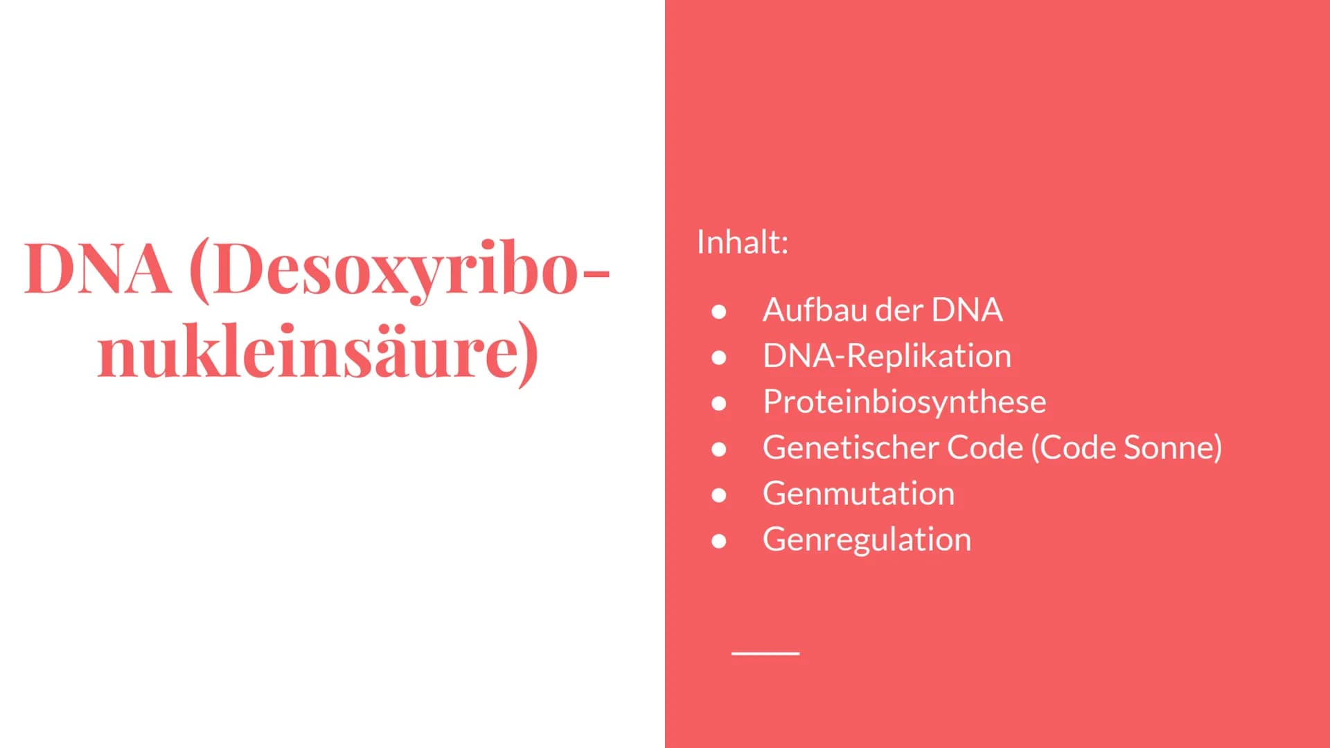 Wiederholung:
Genetik
Eine Präsentation von Maya,
Deniz, Katharina und Noah Grobe Themenübersicht - Genetik
Mendelsche Regel / Vererbung
-Me