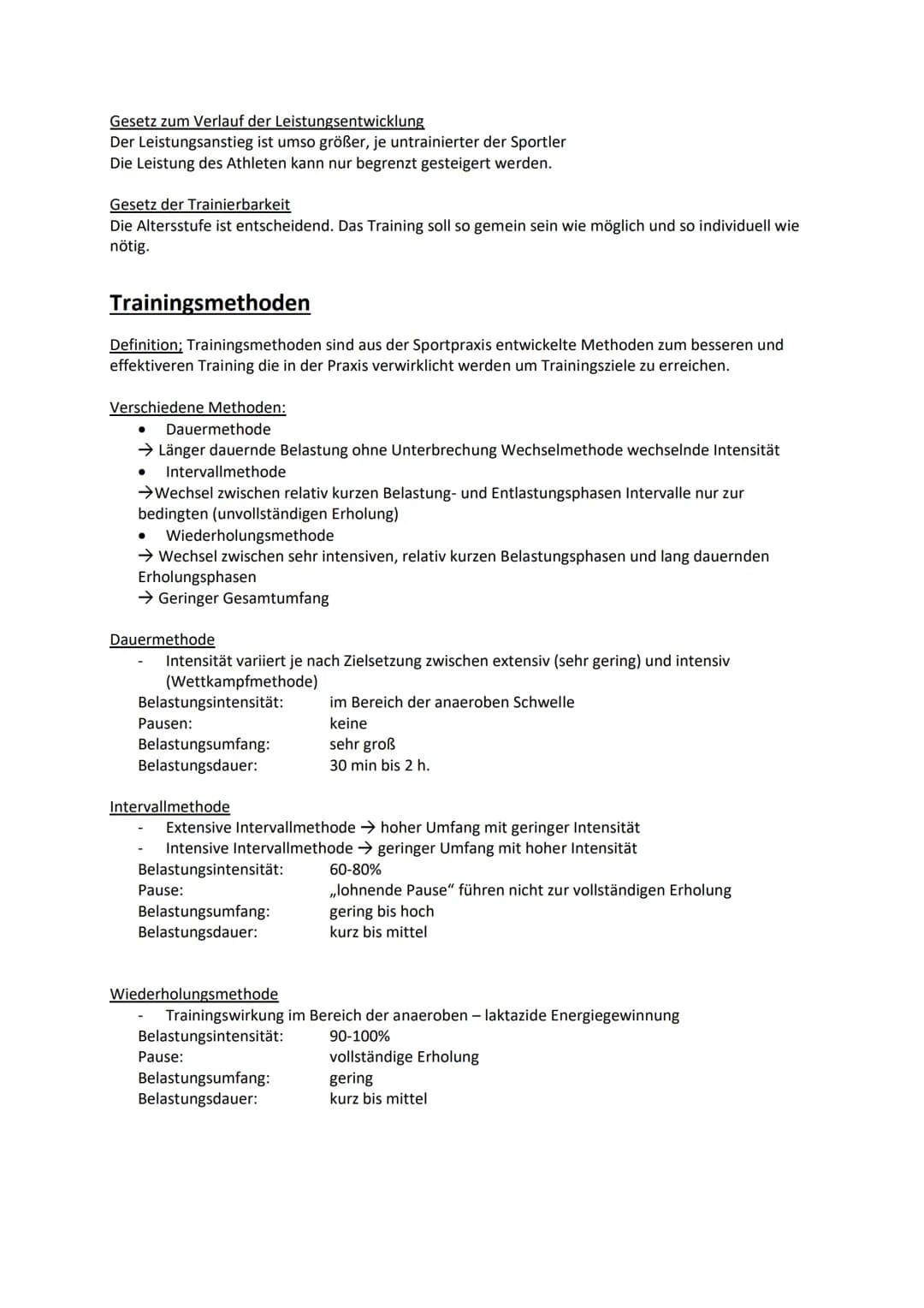 Allgemeine Gesetzmäßigkeiten zur
biologischen Anpassung
Anpassung/Adaption:
Adaptation des Organismus oder von Teilen des Körpers auf innere