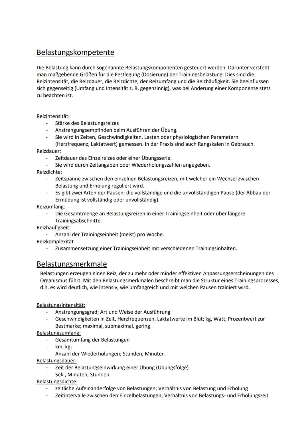 Allgemeine Gesetzmäßigkeiten zur
biologischen Anpassung
Anpassung/Adaption:
Adaptation des Organismus oder von Teilen des Körpers auf innere