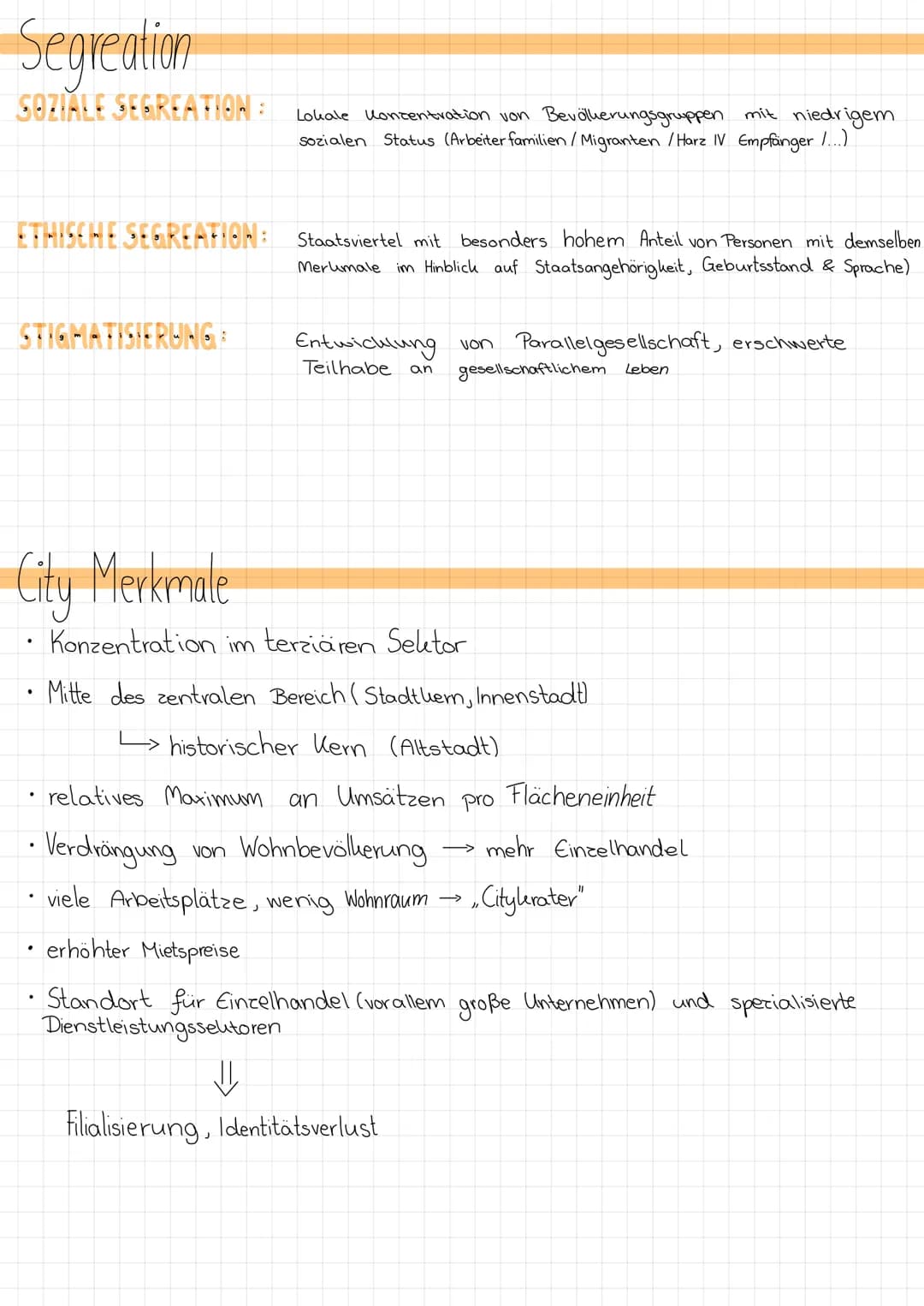 STADTENTWICKLUNG THEMEN
Stadtbegriff
• Stadtentwicklungsepochen
Gartenstadt modell
Charta von Athen
• Funktionale Gliederung von Städten in 