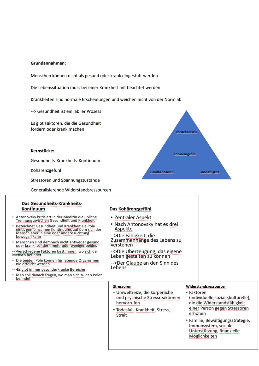 GP KA 1 Zusammenfassung
Gesundheitsdefinition WHO:
Gesundheit ist ein Zustand vollständigen körperlichen, geistigen und sozialen Wohlbefinde