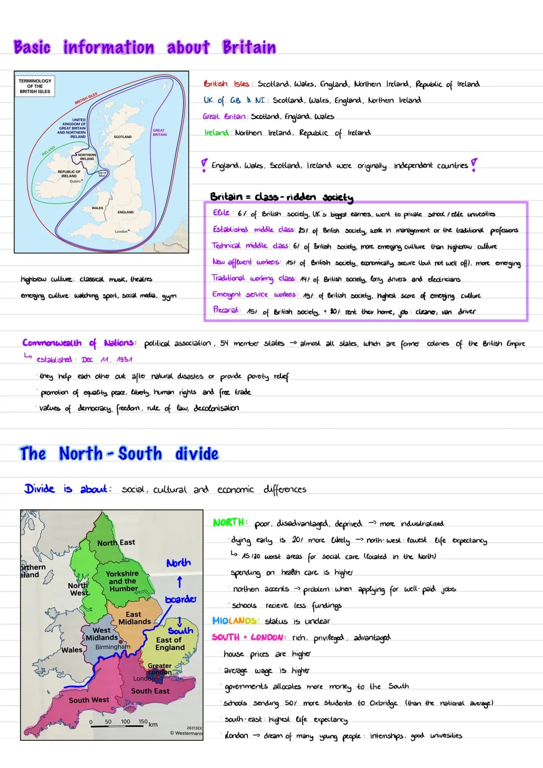 Basic information about Britain
TERMINOLOGY
OF THE
BRITISH ISLES
IRELAND
حا
BRITISH ISLES
UNITED
KINGDOM OF
GREAT BRITAIN
AND NORTHERN
IRELA