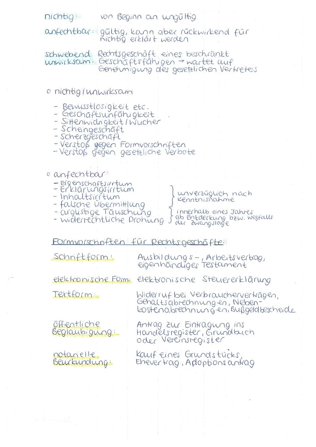 Beginn:
Ende:
1. Rechtsfähigkeit.
= selbstständiger Träger von Rechten und Pflichten
sein zu können (Rechtssubjekte)
• natürliche Personen.
