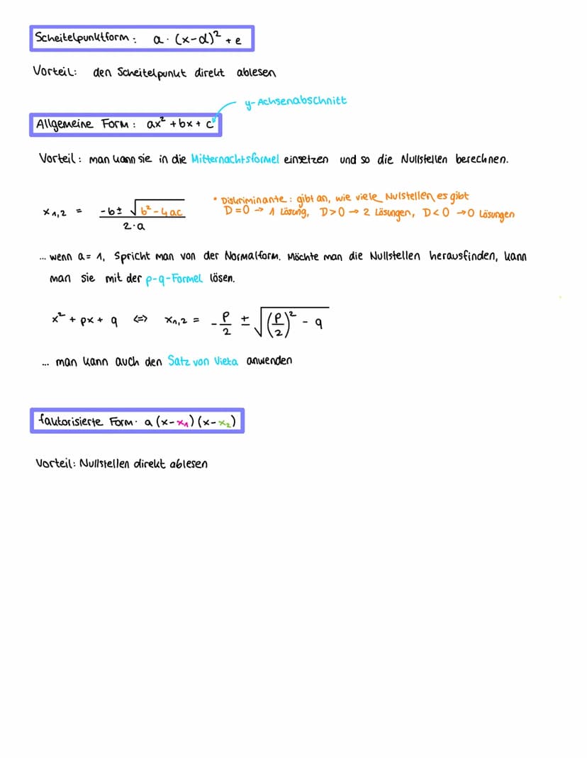 Graph: Parabel
X-Werte
y-Werte
Quadratische Funktionen
Df= = R
-3 +2 -4
- 2
4
Normalparabel f(x)= = x²
Scheitelpunkt
(hier: Tiefpunkt)
-4
- 