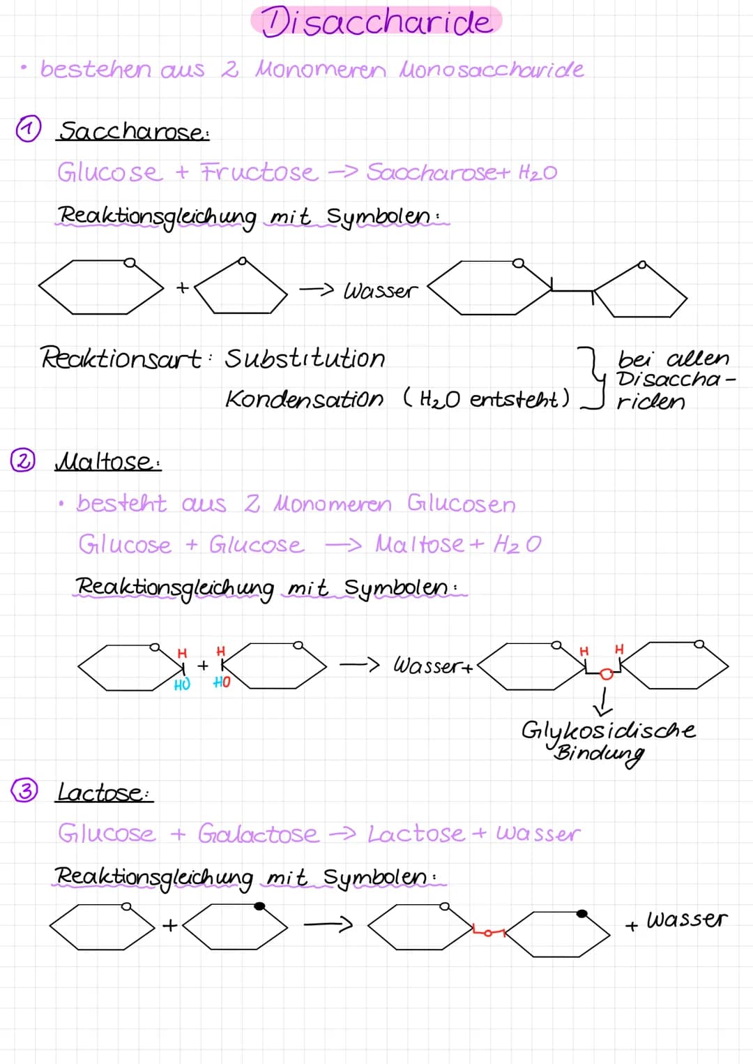 .
Polysaccharide
besteht aus 3 oder mehreren Monomen.
Amylose -11-250-500
Cellulose -11-
10.000
Glycogen
<-111 100.000
-
-11-
<-11-
Bedeutun