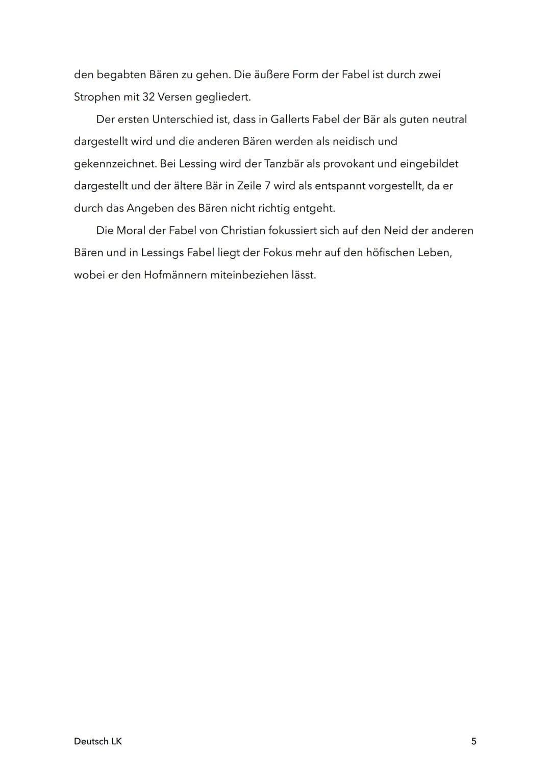 Die Fabel, Der Tanzbár", aus dm Jahr 1751 wurde von dem bedeutendsten
Literat der deutschen Aufklärung Gotthold Ephraim Lessing verfasst, ha