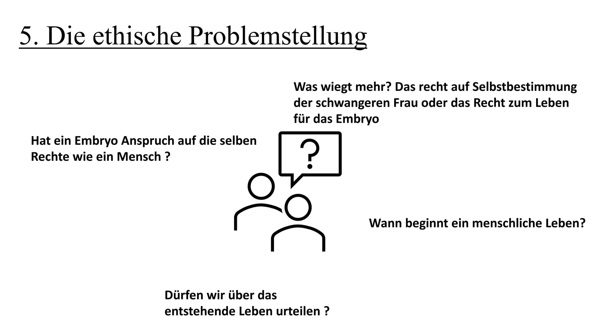 Zina Delloui, W12a
...ich möchte kein
Kind, bin ich
deswegen ein
schlechter Mensch..? Lässt sich ein Schwangerschaftsabbruch rechtfertigen?
