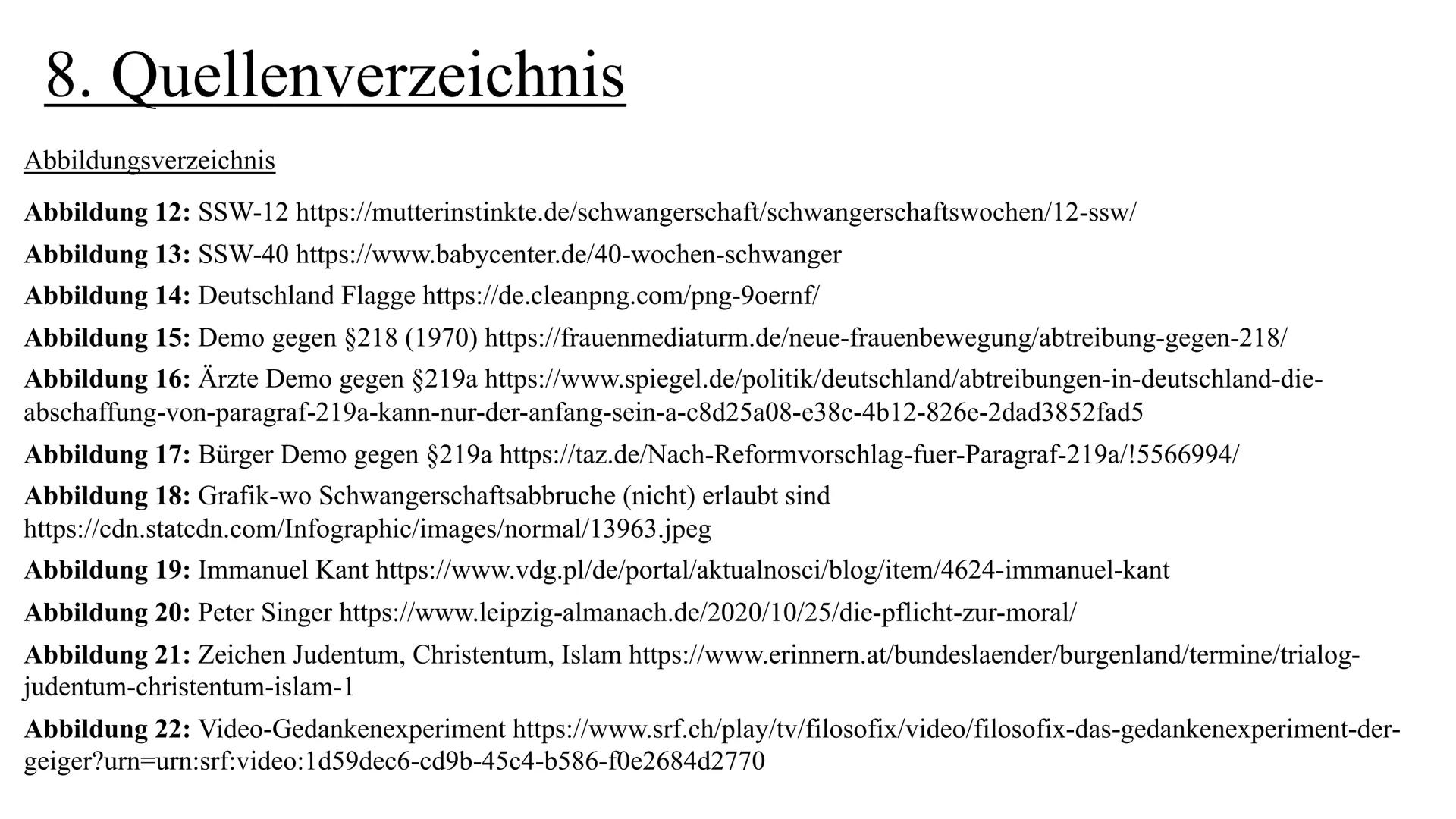 Zina Delloui, W12a
...ich möchte kein
Kind, bin ich
deswegen ein
schlechter Mensch..? Lässt sich ein Schwangerschaftsabbruch rechtfertigen?
