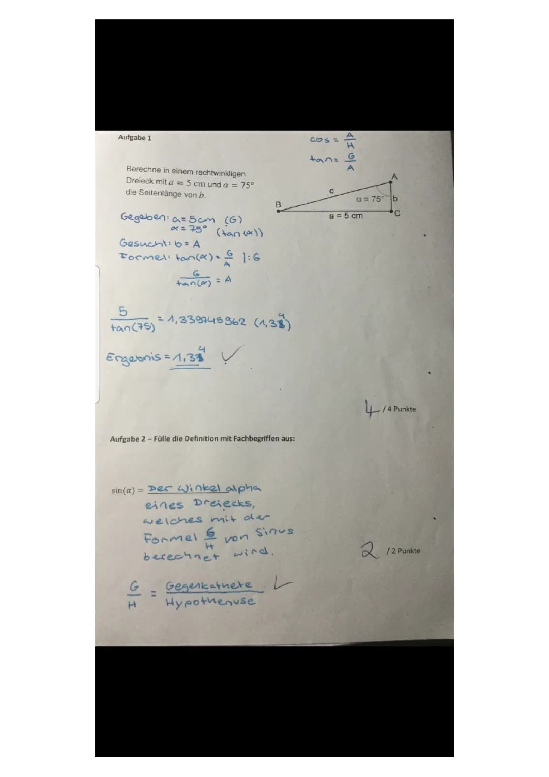 Satz des Pythagoras 