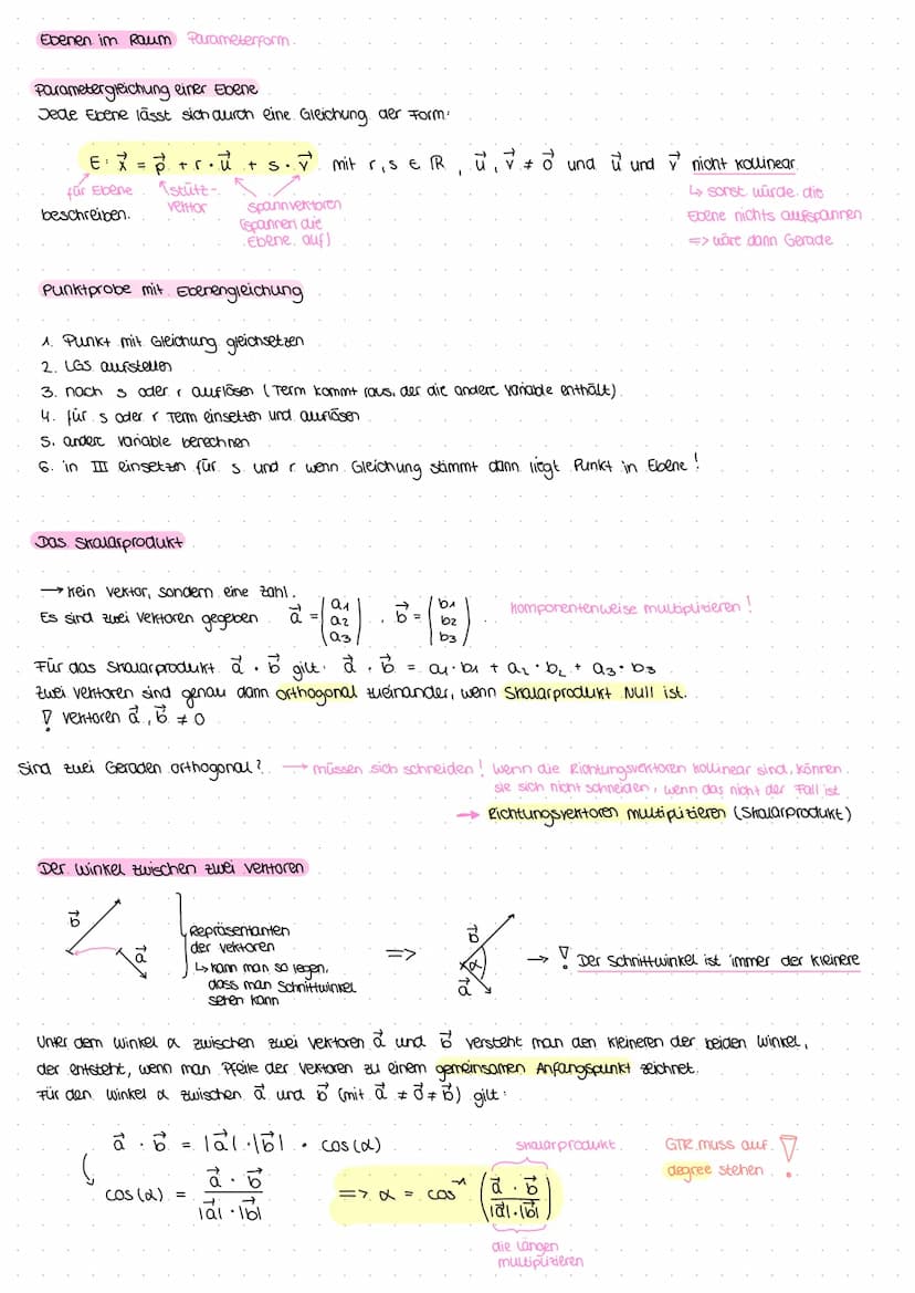 Vektoren:
Analytische Geometrie oder vektorrechnung
Definition:
1) Jedes geordnete Paar (PIQ) zweier Punkte P und Q beschreibt einen Pfeil P