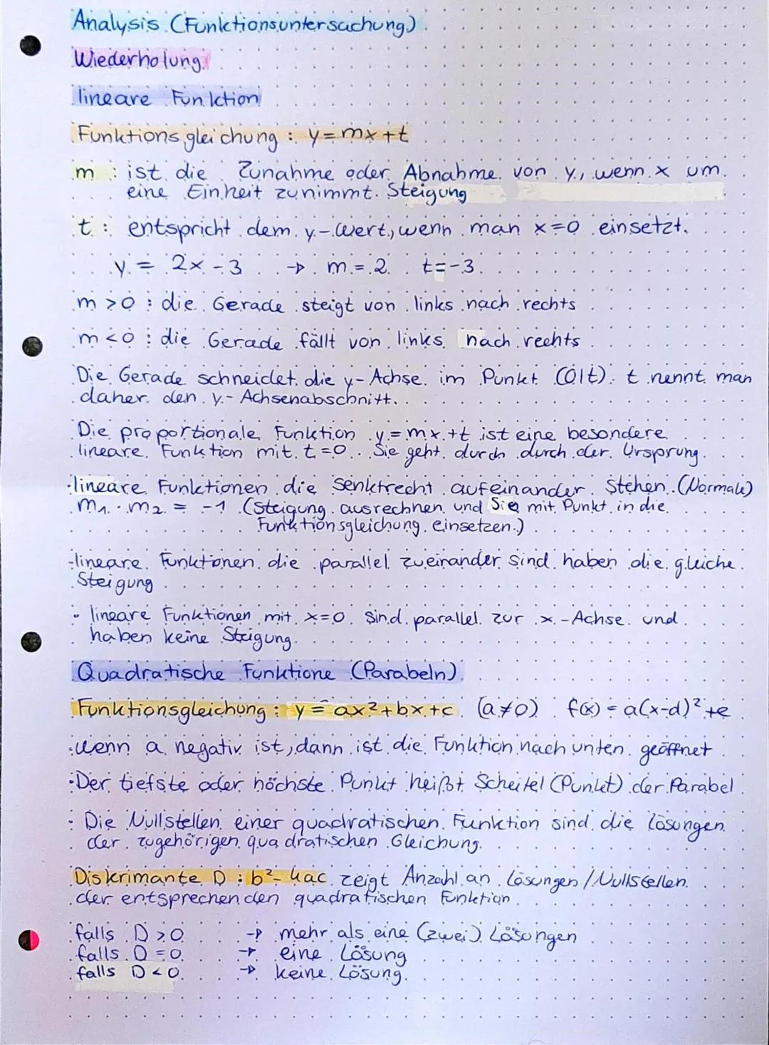 Kurven diskussion
1. Symmetrie
- zur y-Achse
f(x) = f(x)
: zum Ursprung f(x) = -f(x)
2. Schnitt punkte mit den Achsen
- X-Achse f(xo) = .0..