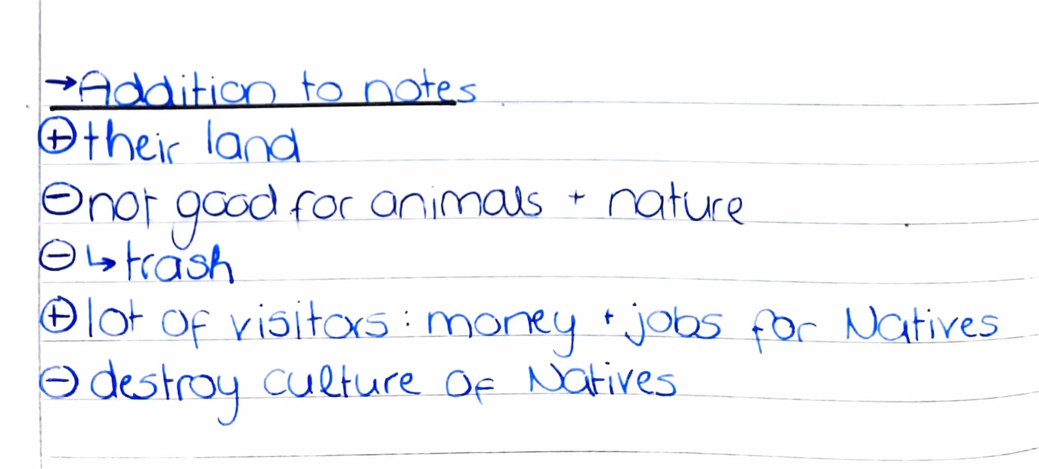 Pro and con texts
→ Notes:
@ Whites can built, why Indians not?
A ↳in USA constitution: every man equal
4) blots of years ago: land owned
bu