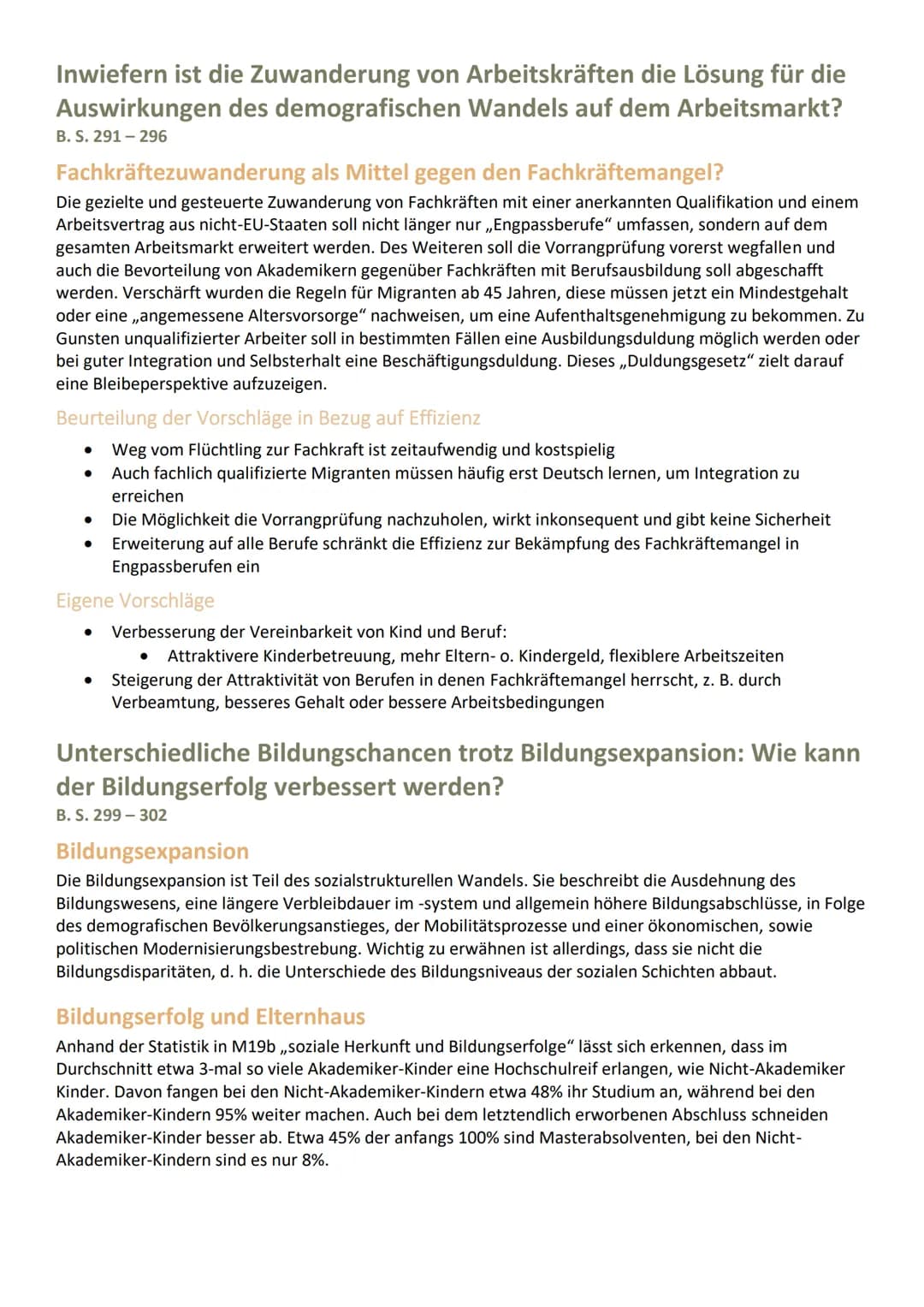 Strukturen sozialer Ungleichheit, sozialer Wandel und
soziale Sicherung
B. S. 284-409
Mehr individuelle Freiheit, aber mehr Risiken: Wie sol