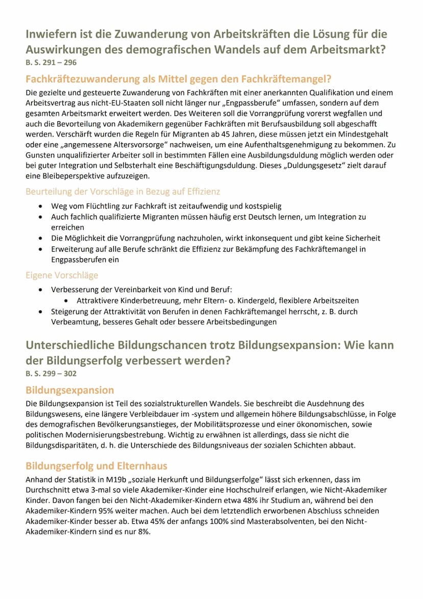 Strukturen sozialer Ungleichheit, sozialer Wandel und
soziale Sicherung
B. S. 284-409
Mehr individuelle Freiheit, aber mehr Risiken: Wie sol