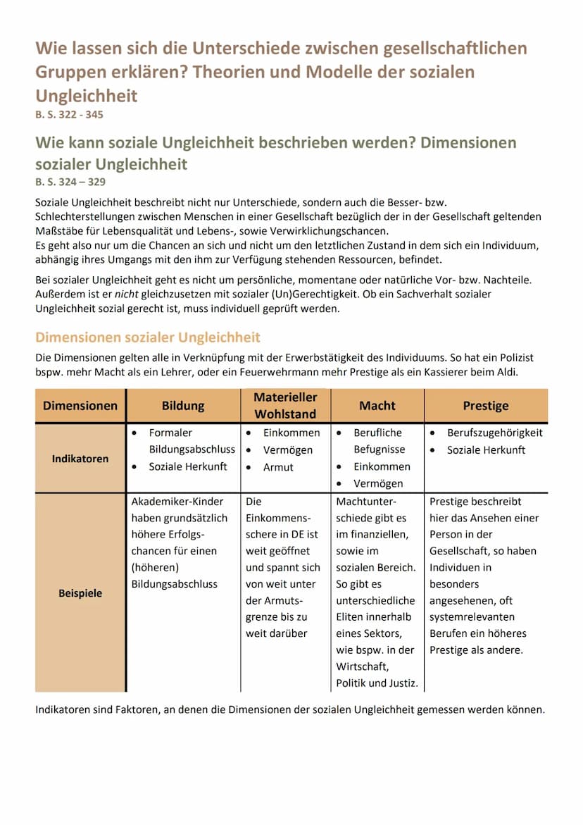 Strukturen sozialer Ungleichheit, sozialer Wandel und
soziale Sicherung
B. S. 284-409
Mehr individuelle Freiheit, aber mehr Risiken: Wie sol