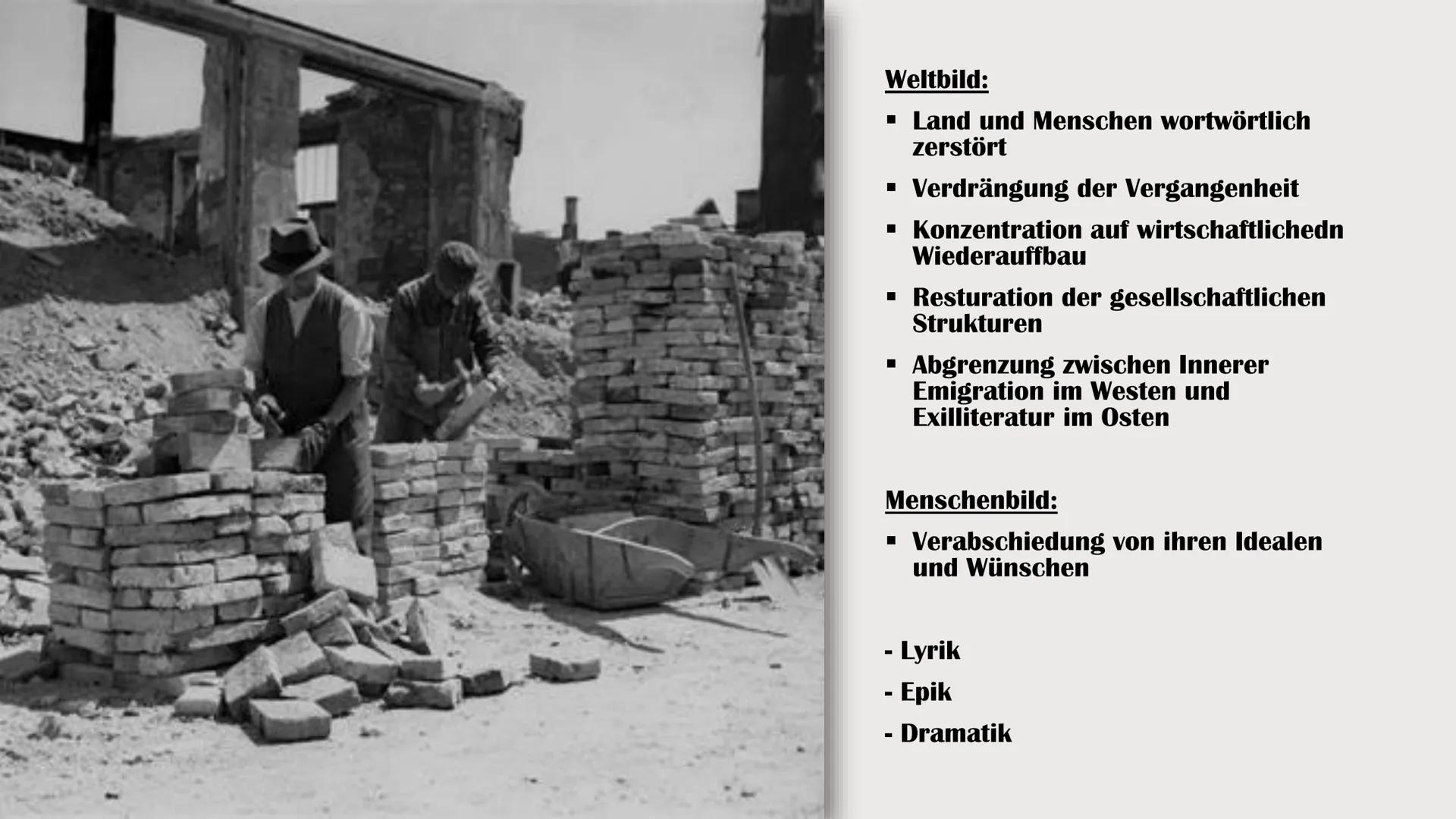 Bonn
Bundesrepublik
Deutschland
Ost-Berlin
Deutsche
Demokratische
Republik
EPOCHENÜBERBLICK
Präsentation von Zaerah Ansir Butt, Lea Diesner 