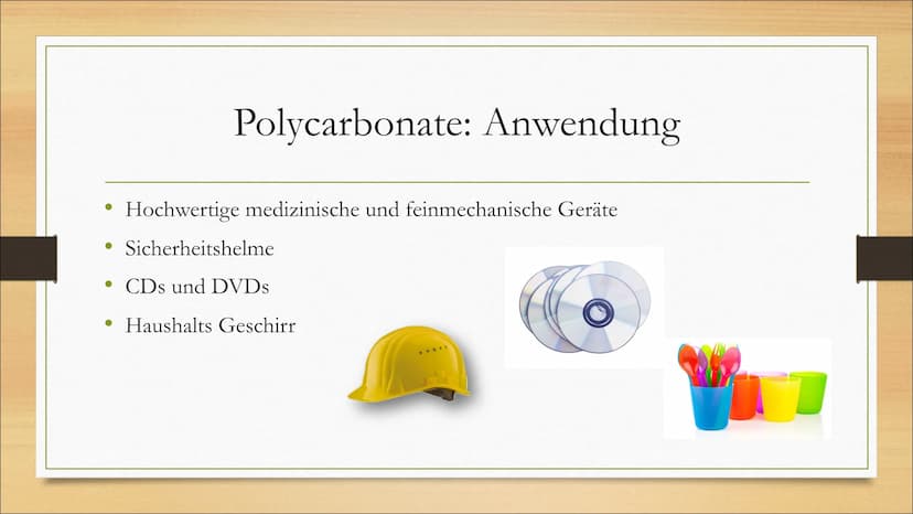 Polykondensation
Von Jessy, Jolina und Leandra ●
Allgemein
Monomere
Inhaltsverzeichnis
Wichtige Polykondensate:
➤Polyester
➤Polycarbonate
Po