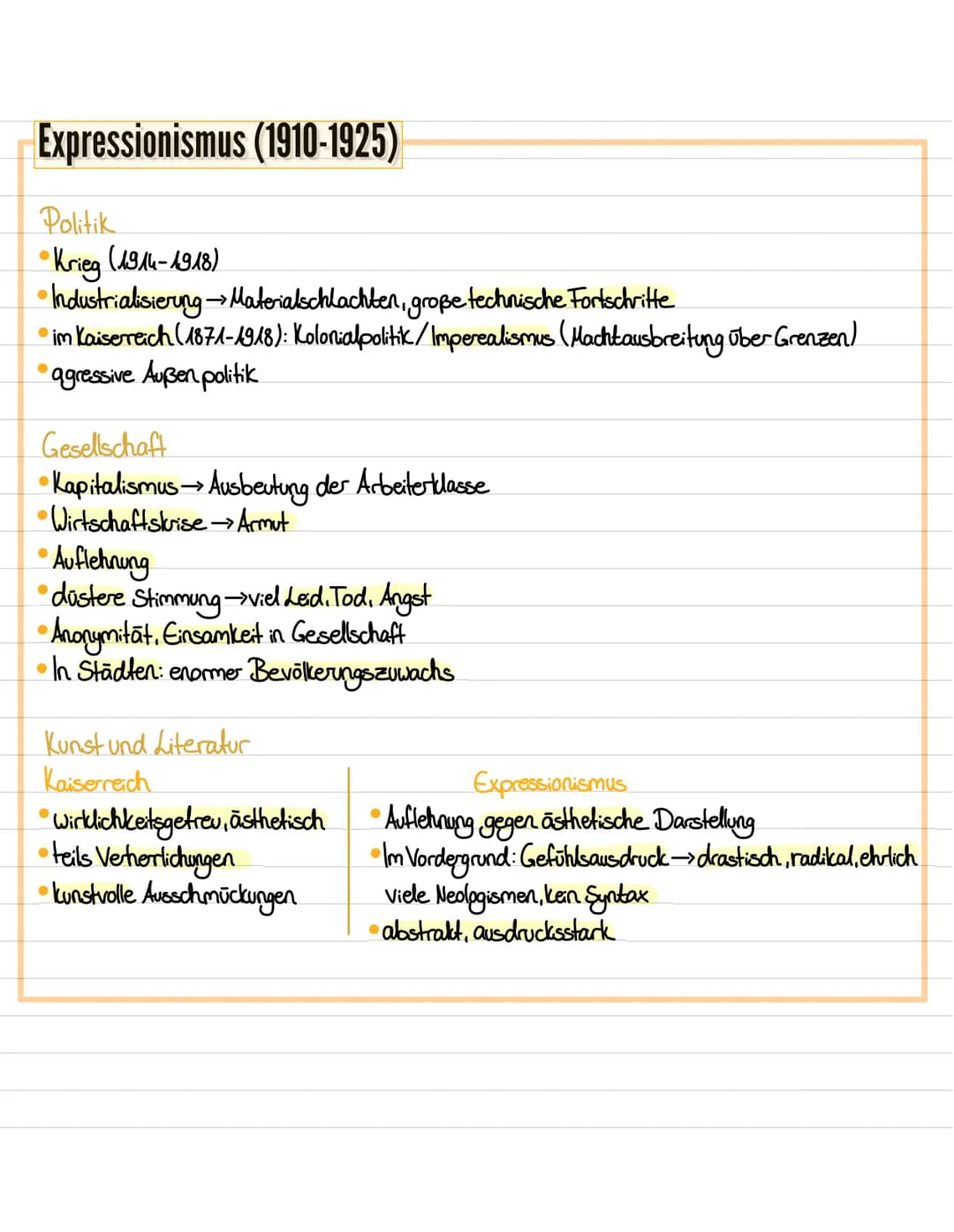 Barock (1600-1750)
Geschichte
•30-jähriger Krieg (1618-1648)→ Zerstörung, war zunächst Religionskrieg
• beim Wiederaufbau wurden gesellschaf