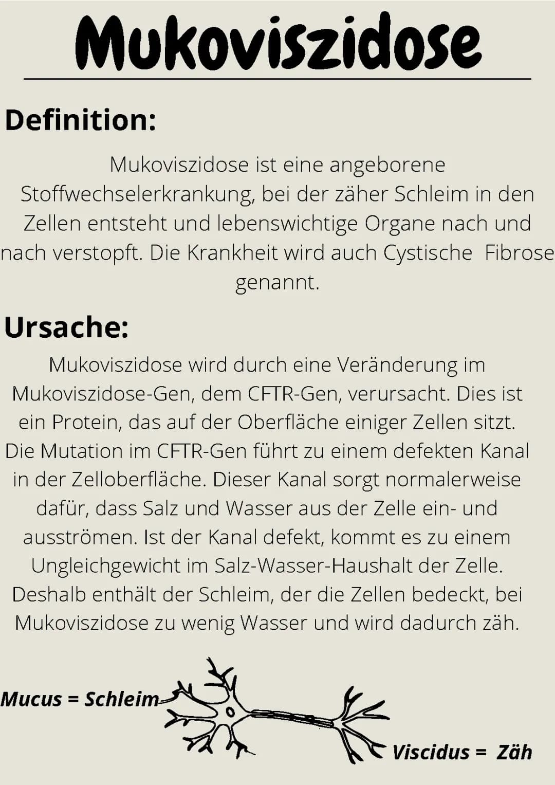 Mukoviszidose