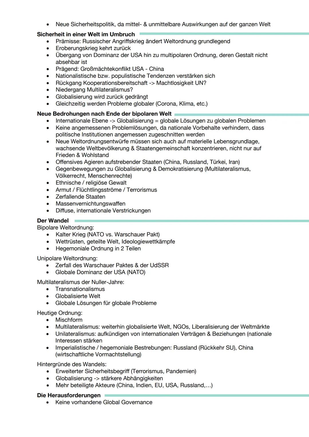 KONFLIKTARTEN
Krieg
Definition
●
●
●
Abgrenzung ,,bewaffneter Konflikt"
gewaltsame Auseinandersetzung, bei denen die Kriterien der Kriegsdef