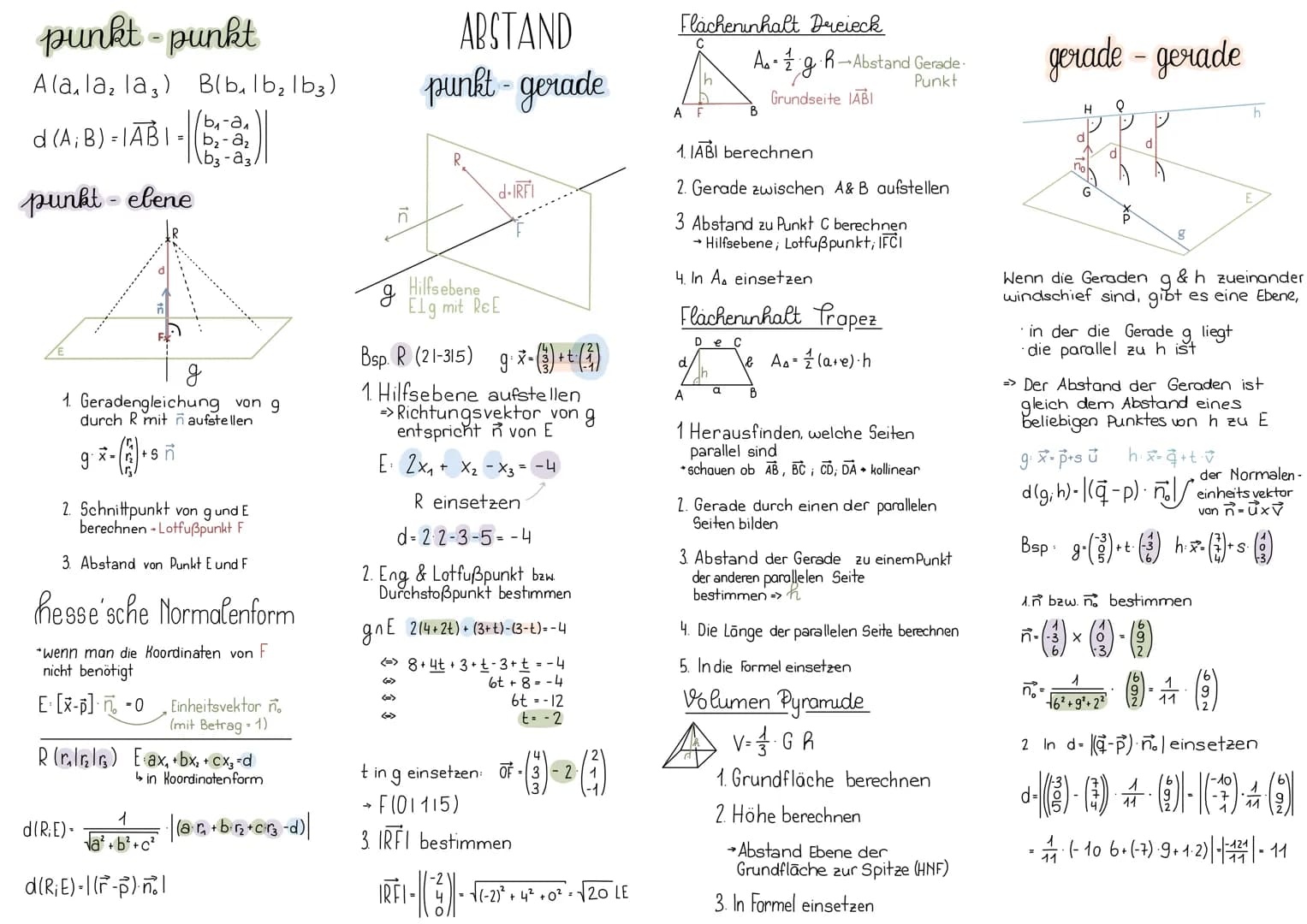 3-dimensionales Koordinatensystem
P(31214)
2
1
-2
+
1
2
1
-2
X₂
Jeder Punkt P ist durch
seine Koordinaten (P₁ P₂ P3)
eindeutig festgelegt
Ab