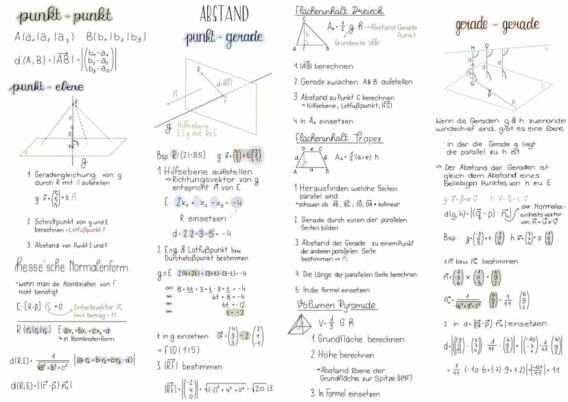 3-dimensionales Koordinatensystem
P(31214)
2
1
-2
+
1
2
1
-2
X₂
Jeder Punkt P ist durch
seine Koordinaten (P₁ P₂ P3)
eindeutig festgelegt
Ab