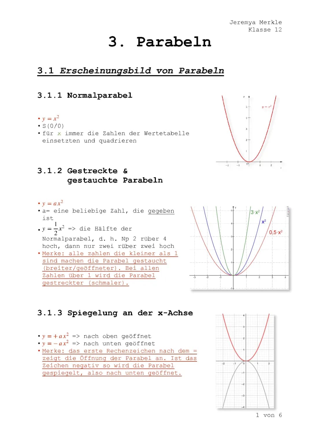 Parabeln 