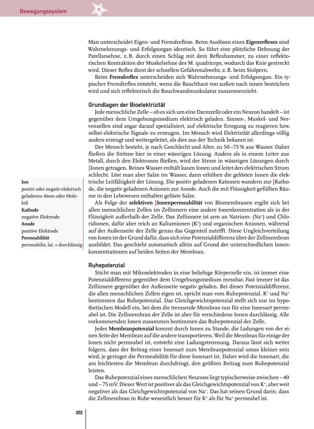 - Reflex
- automatische, relativ stereotyp ablaufende Bewegung, die durch einen Reiz hervorgerufen wird
Bedingter Reflex:
- Reflex, bei dem 