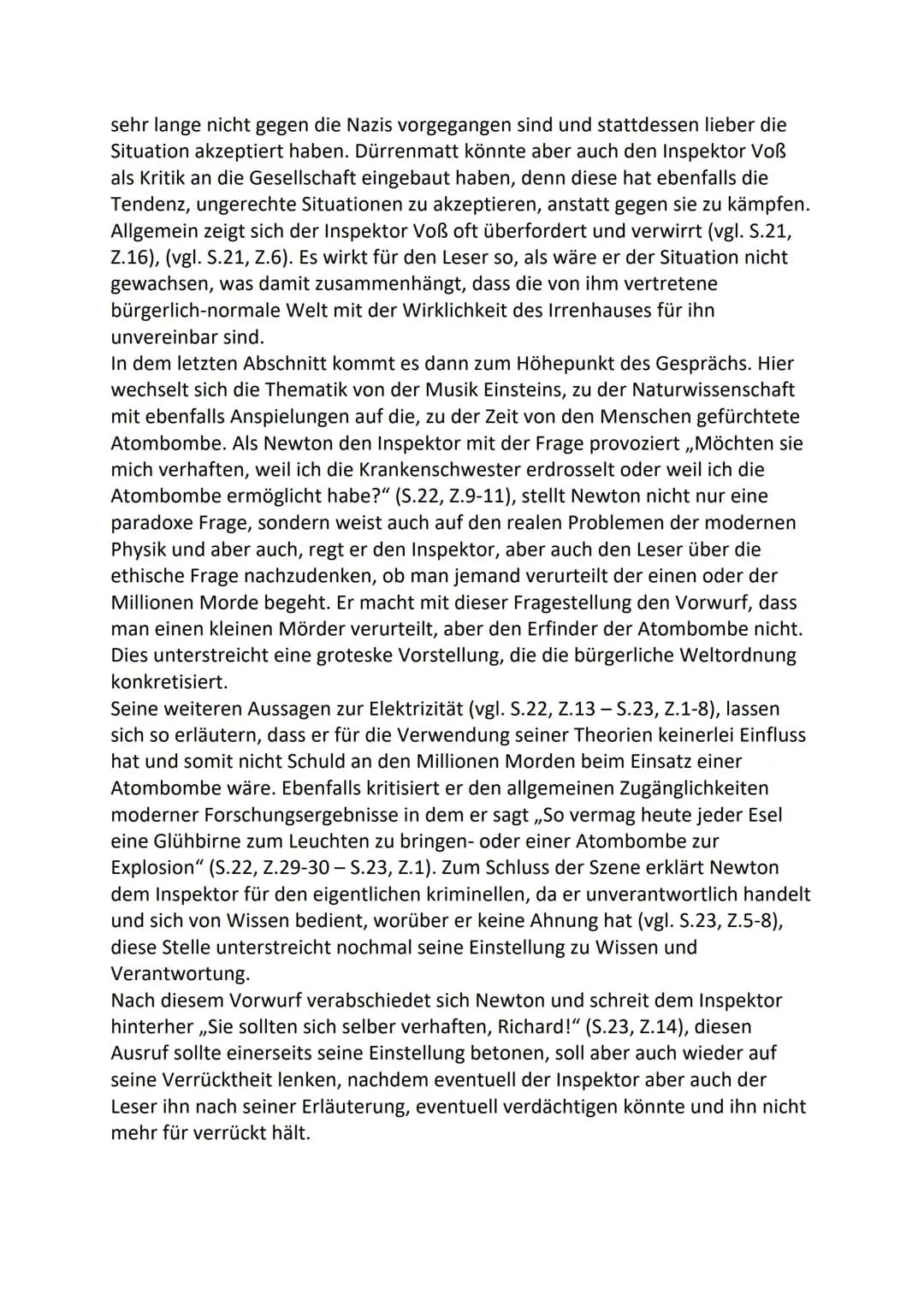 Dramenszenenanalyse (S.19, Z.20-S.23, Z.16)
Der vorliegende Abschnitt ist ein Auszug aus der zweiten Szene des ersten
Aktes der Komödie ,,di