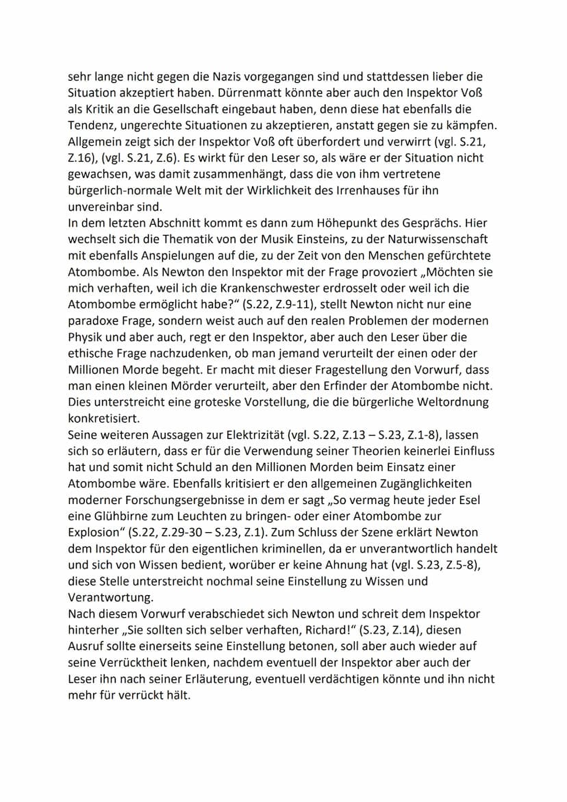Dramenszenenanalyse (S.19, Z.20-S.23, Z.16)
Der vorliegende Abschnitt ist ein Auszug aus der zweiten Szene des ersten
Aktes der Komödie ,,di