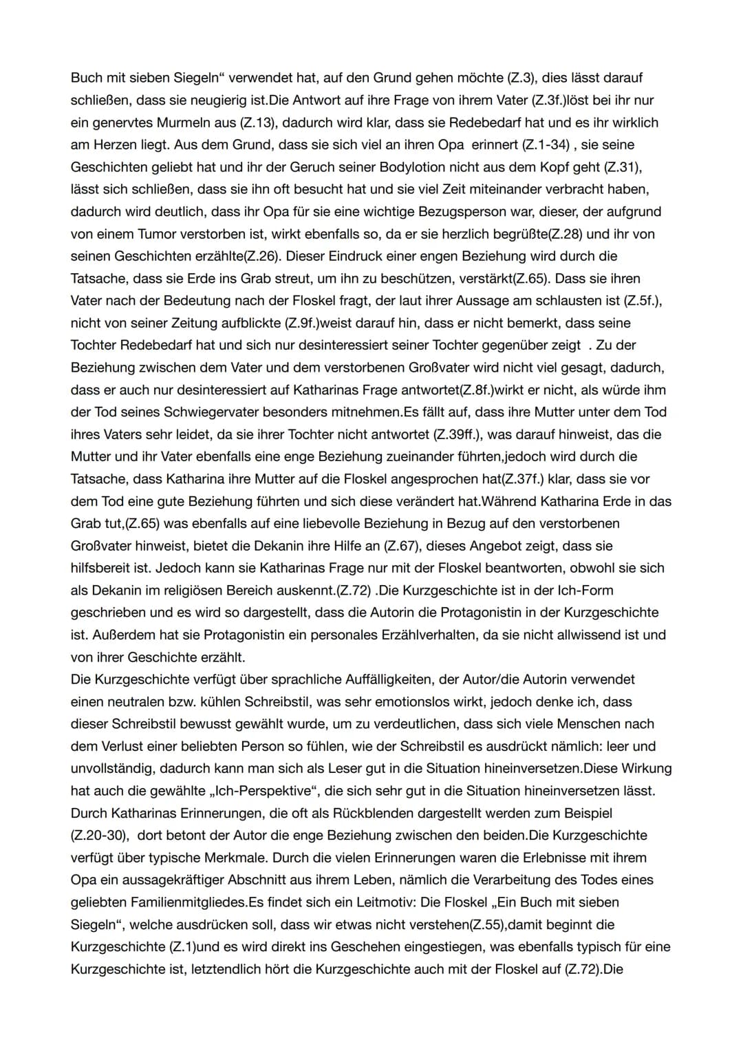 Sieben Siegel 2020 Vorarbeit
2.
TATTE Notizen:
T: Sieben Siegel
A:Autor*in ist nicht bekannt.
und Analyse
Alma Ludwig 9c
9.03.21
T:Kurzgesch