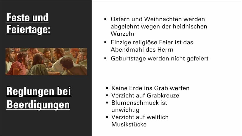 Wer sind die Zeugen Jehovas? ■
Allgemeine Informationen
-Mitglieder und Infos dazu
INHALTSVERZEICHNIS
▪Feste und Feiertage, Reglungen bei Be