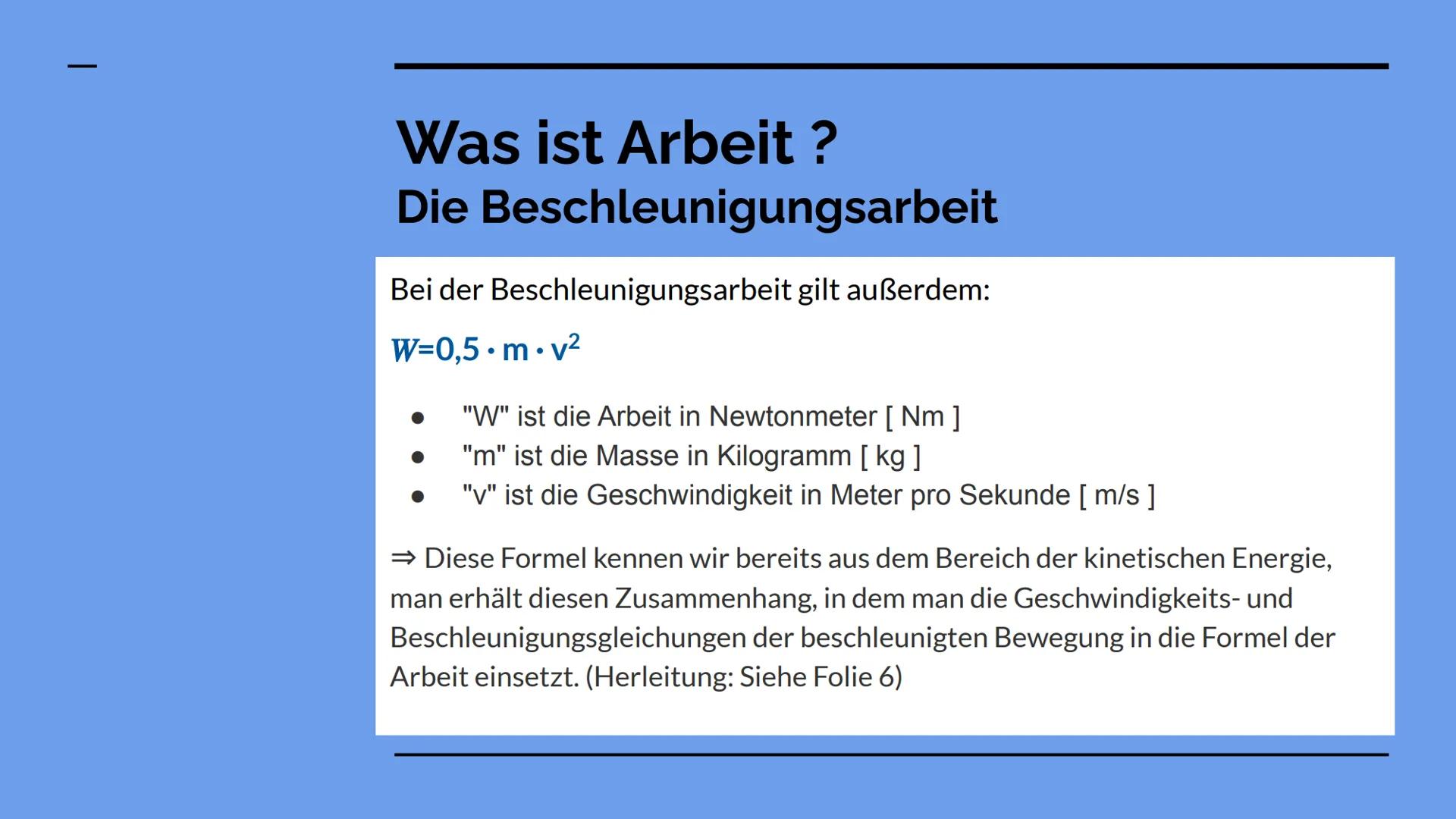 Physik- Gliederung
Was ist Energie (allgemein)?
-Definition & Energieformen
-Kinetische und potentielle Energie
-Beispielaufgabe
Was ist die